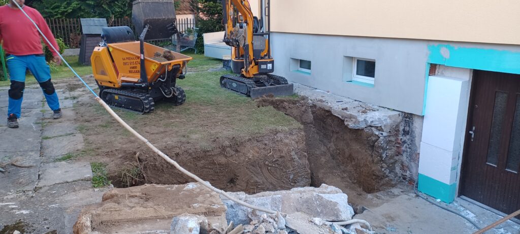 Zemn&eacute; pr&aacute;ce - realiz&aacute;cia